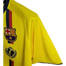 Camisa Retrô Barcelona II 08/09 - Masculina Nike - Amarela com detalhes em azul e vermelho