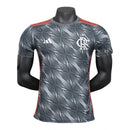 Camisa Flamengo III 24/25 - Jogador Adidas Masculina - Cinza com detalhes em vermelho