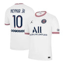 Camisa Retrô Paris Saint-Germain IV 21/22 - Torcedor Jordan Masculina - Branca