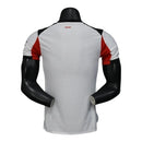 Camisa AC Milan II 25/26 - Jogador Puma Masculina - Branca com detalhes em vermelho e preto
