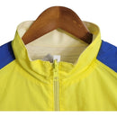 Jaqueta Corta-Vento Al-Nassr 23/24 dupla face - Masculina Dunes - Amarela com detalhes em azul