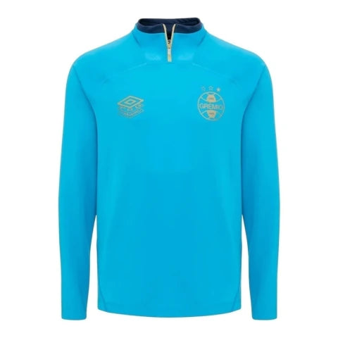 Jaqueta Corta-Vento Grêmio Treino 25/26 - Masculina Umbro - Azul