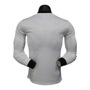 Camisa Seleção Alemanha Edição de Aniversário I 25/26 manga longa - Jogador Adidas Masculina - Branca com detalhes em preto