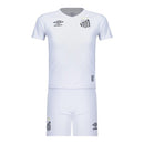 Kit Infantil Santos I 25/26 - Umbro - Branco
