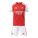 Kit Infantil Arsenal I 25/26 - Adidas - Vermelho e branco