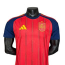 Camisa Seleção Espanha I 26/27 - Jogador Adidas Masculina - Vermelha e azul