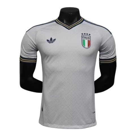 Camisa Seleção Itália II 26/27 - Jogador Adidas Masculina - Branca com detalhes em azul