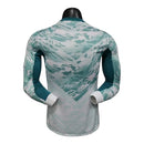Camisa Seleção Portugal II 26/27 manga longa - Jogador Puma Masculina - Verde e branca