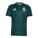 Camisa Arábia Saudita I 26/27 - Torcedor Adidas Masculina - Verde com detalhes em roxo