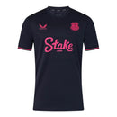Camisa Everton IV 25/26 - Torcedor Castore Masculina - Azul com detalhes em rosa Com Patrocínio