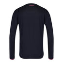 Camisa Everton IV 25/26 manga longa - Torcedor Castore Masculina - Azul com detalhes em rosa Com Patrocínio