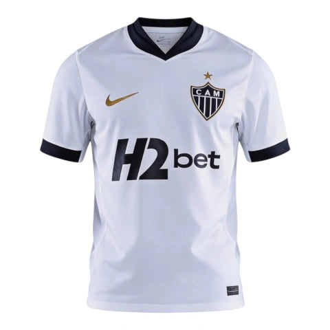 Camisa Atlético Mineiro II 26/27 - Torcedor Nike Masculina - Branca Com Patrocínio