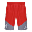 Short Internacional Treino 26/27 - Masculino Adidas - Vermelho e cinza