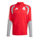 Camisa Internacional Treino 26/27 manga longa - Torcedor Adidas Masculina - Vermelha e cinza