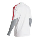 Camisa Internacional Treino 26/27 manga longa - Torcedor Adidas Masculina - Branca e cinza