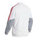 Jaqueta Corta-Vento Internacional Treino 26/27 - Masculina Adidas - Branca e cinza