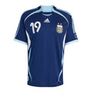 Camisa Retrô Seleção Argentina BringBack II Messi 2006 - Masculina Adidas - Azul