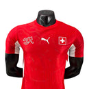 Camisa Seleção Suíça I 26/27 - Jogador Puma Masculina - Vermelha