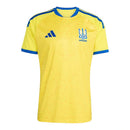 Camisa Seleção Ucrânia I 26/27 - Torcedor Adidas Masculina - Amarela