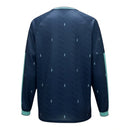 Camisa Seleção Alemanha II 26/27 manga longa - Torcedor Adidas Masculina - Azul