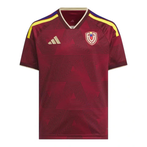 Camisa Seleção Venezuela I 26/27 - Torcedor Adidas Masculina - Bordô