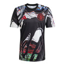 Camisa Manchester United Pré-jogo 25/26 - Torcedor Adidas Masculina - Preta