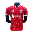Camisa Liverpool I 26/27 - Jogador Adidas Masculina - Vermelha com detalhes em branco