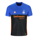 Camisa Inter de Milão IV 26/27 - Torcedor Nike ACG Masculina - Azul e preta com detalhes em laranja