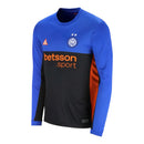 Camisa Inter de Milão IV 26/27 manga longa - Torcedor Nike ACG Masculina - Azul e preta com detalhes em laranja
