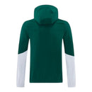 Jaqueta Corta-Vento Seleção Itália Treino 26/27 - Masculina Adidas - Verde e branca