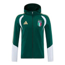 Jaqueta Corta-Vento Seleção Itália Treino 26/27 - Masculina Adidas - Verde e branca