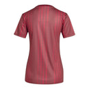Camisa Arsenal Pré-jogo 25/26 - Torcedor Adidas Feminina - Bordô