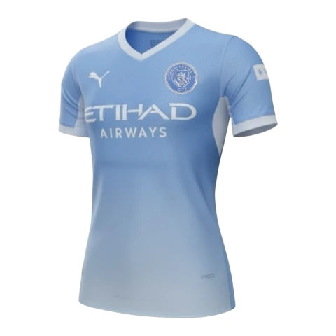 Camisa Manchester City I 26/27 - Torcedor Adidas Feminina - Azul