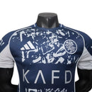 Camisa Al-Nassr IV 25/26 - Jogador Adidas Masculina - Azul com detalhes em branco