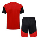 Kit Treino adulto - Camisa e Shorts - Seleção Alemanha Adidas 26/27 - Vermelho e preto