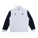 Jaqueta Corta-Vento Santos Treino 26/27 - Masculina Umbro - Branca e preta