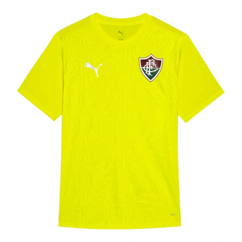 Camisa Fluminense Treino 26/27 - Torcedor Puma Masculina - Amarela neon