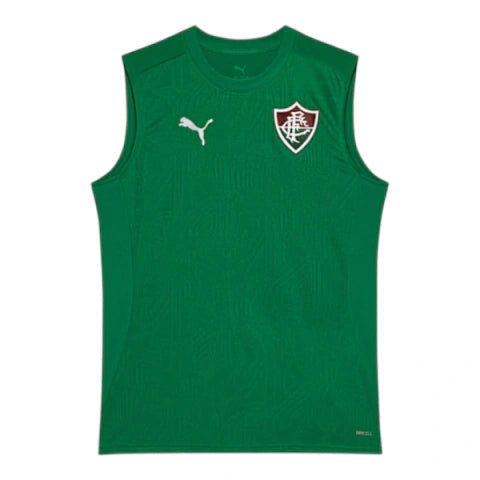 Camisa regata Fluminense Treino 26/27 - Torcedor Puma Masculina - Verde