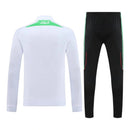 Conjunto Seleção Argélia Treino 26/27 - Masculino Adidas - Branco e verde