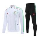 Conjunto Seleção Argélia Treino 26/27 - Masculino Adidas - Branco e verde