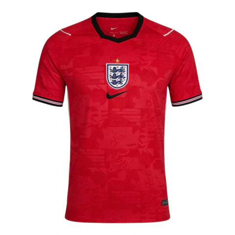 Camisa Seleção Inglaterra II 26/27 - Torcedor Nike Masculina - Vermelha com detalhes em azul
