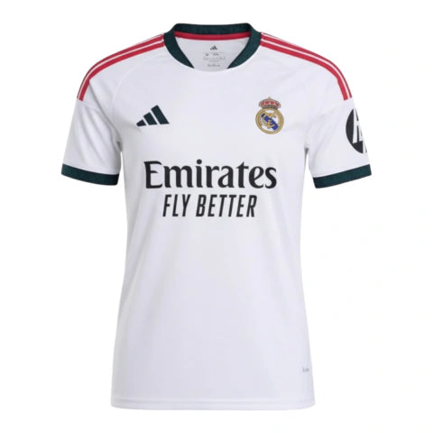 Camisa Real Madrid I 26/27 - Torcedor Adidas Feminina - Branca