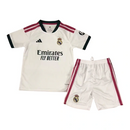 Kit Infantil Real Madrid I 26/27 - Adidas - Branco