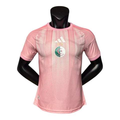 Camisa Seleção Argélia Treino 26/27 - Jogador Adidas Masculina - Rosa