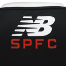 Camisa São Paulo Pré-jogo 26/27 - Torcedor New Balance Masculina - Preta com detalhes em vermelho e branco