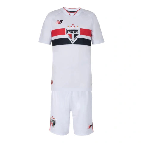 Kit Infantil São Paulo I 26/27 - New Balance - Branco