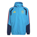 Jaqueta Corta-Vento Seleção Espanha Treino 26/27 - Masculina Adidas - Azul