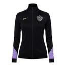 Jaqueta Corta-Vento Atlético Mineiro Treino 26/27 - Feminina Nike - Preta e roxa