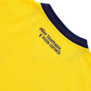 Camisa Seleção Equador I 26/27 manga longa - Torcedor Marathon Masculina - Amarela