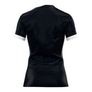 Camisa Atlético Mineiro I 26/27 - Torcedor Nike Feminina - Preta e branca com listras douradas